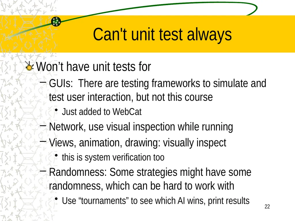 A little Software Engineering: Agile Software - slide 22 of 41
