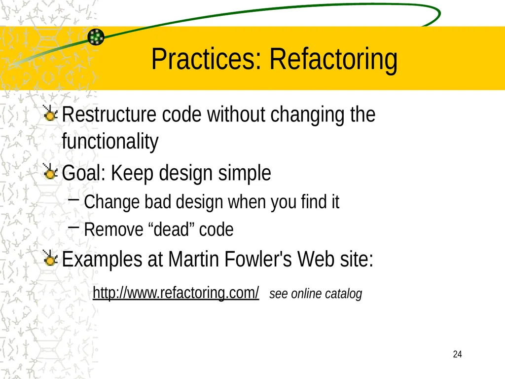 A little Software Engineering: Agile Software - slide 24 of 41