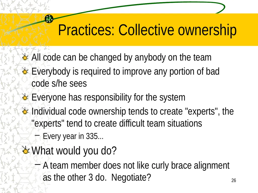 A little Software Engineering: Agile Software - slide 26 of 41