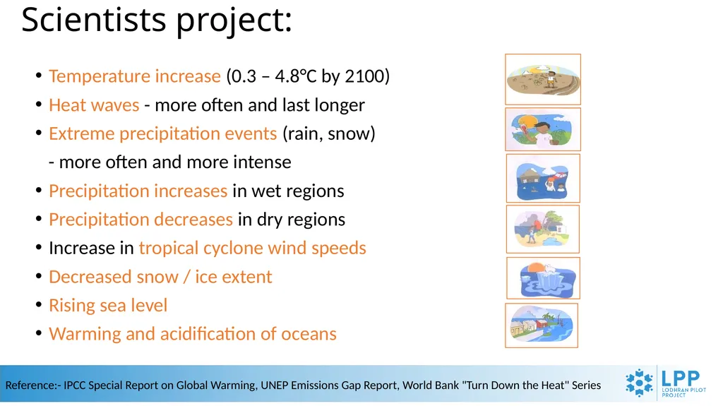 Effect of Climate Change and Future Introduction - slide 16 of 17