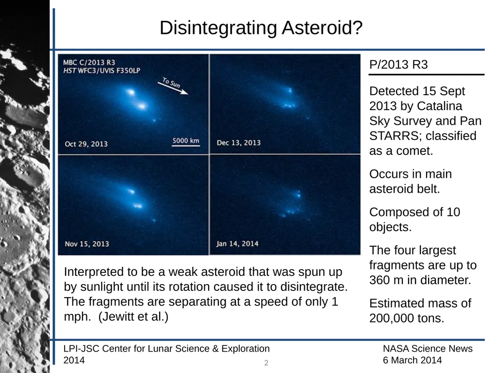 1 Impact on Asteroid? P/2010 A2 dusty tail - slide 2 of 4