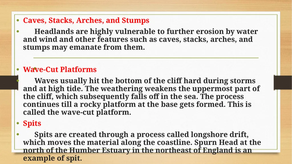 APPLIED GEOMORPHOLOGY SLOPE DEVELOPMENT THEORIES - slide 11 of 35