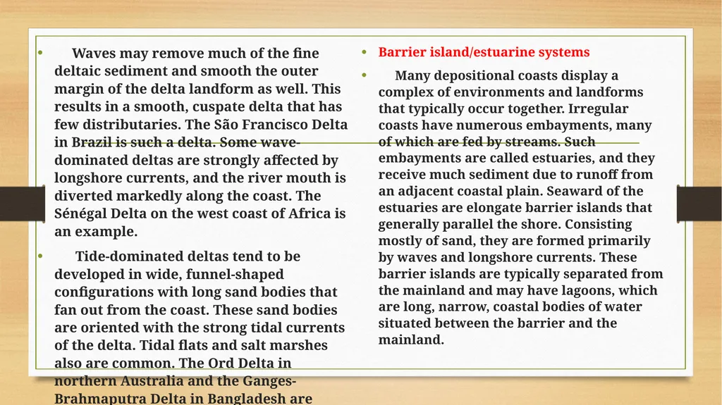 APPLIED GEOMORPHOLOGY SLOPE DEVELOPMENT THEORIES - slide 27 of 35