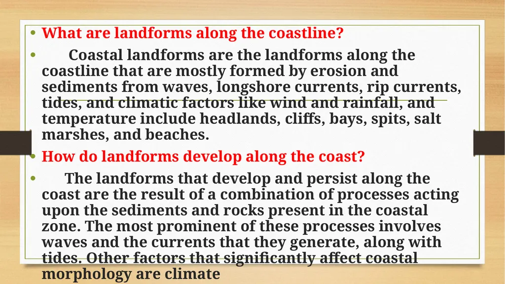 APPLIED GEOMORPHOLOGY SLOPE DEVELOPMENT THEORIES - slide 3 of 35