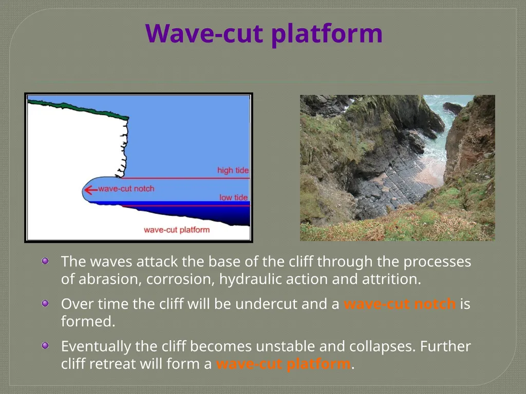 Coastal Processes and Landforms How do waves - slide 9 of 18