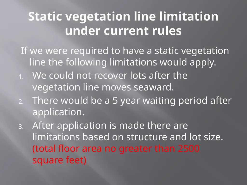 What is a Vegetation Line How Does It Impact - slide 6 of 11