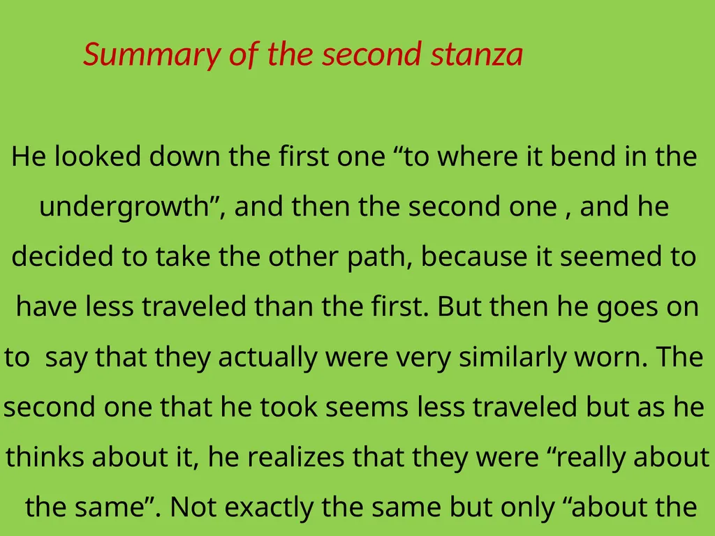 The Road Not Taken By Robert Frost About the Poet - slide 9 of 16
