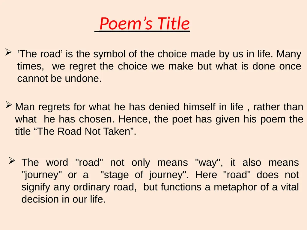 The Road Not Taken By Robert Frost About the Poet - slide 3 of 16