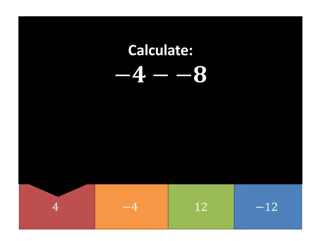 Year 7 Negative Numbers Dr J Frost - slide 13 of 19
