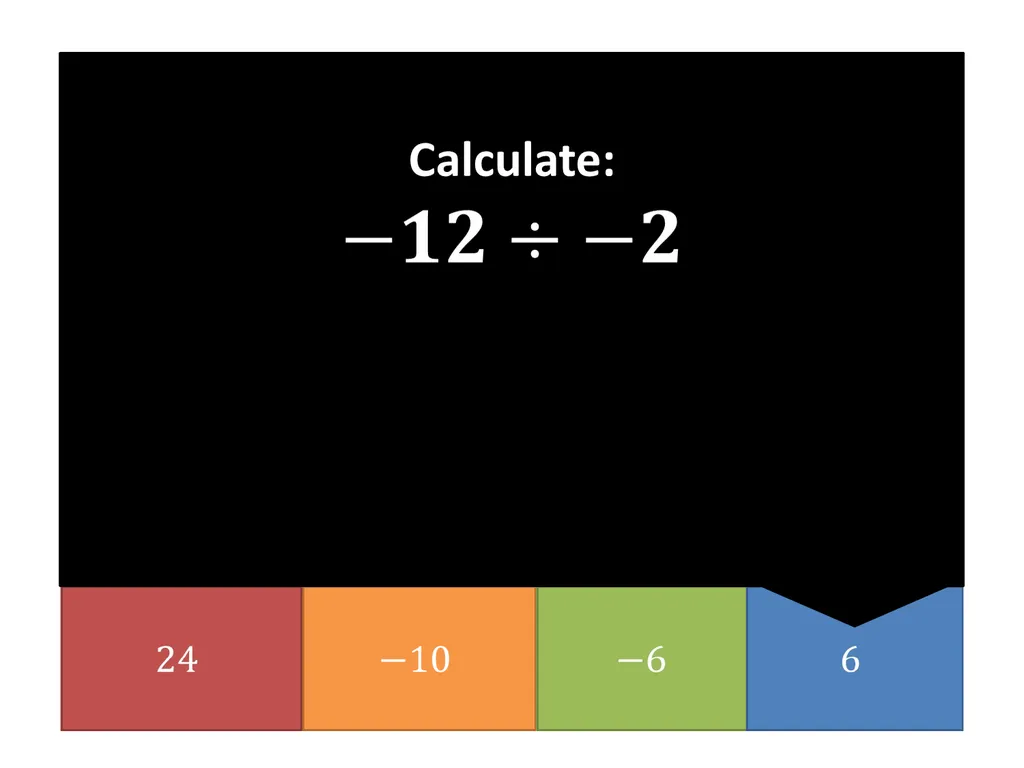 Year 7 Negative Numbers Dr J Frost - slide 15 of 19