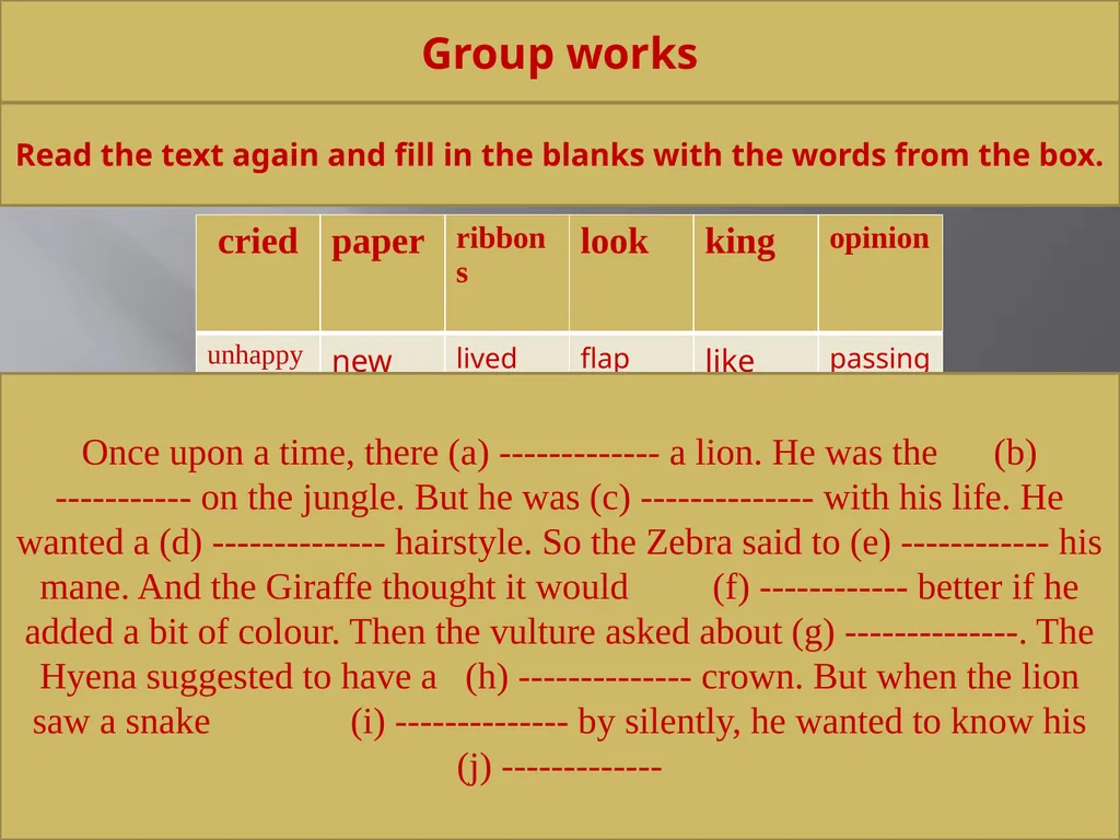 Welcome Introduction Teacher’s Introduction Amena - slide 21 of 23