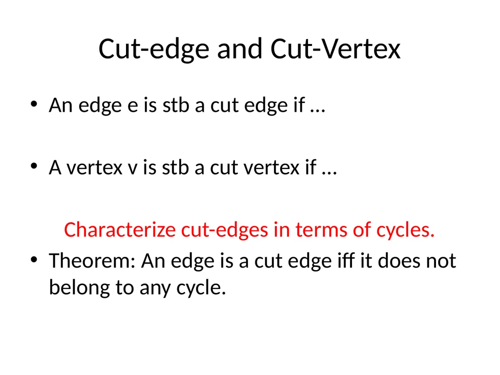 MCA 520: Graph Theory Instructor Neelima Gupta - slide 12 of 16