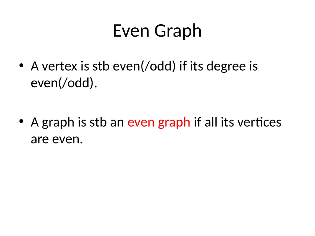 MCA 520: Graph Theory Instructor Neelima Gupta - slide 7 of 16