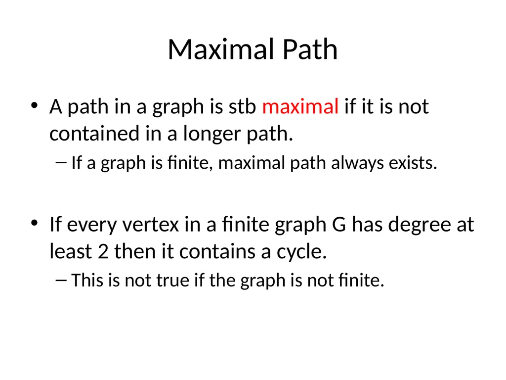 MCA 520: Graph Theory Instructor Neelima Gupta - slide 8 of 16
