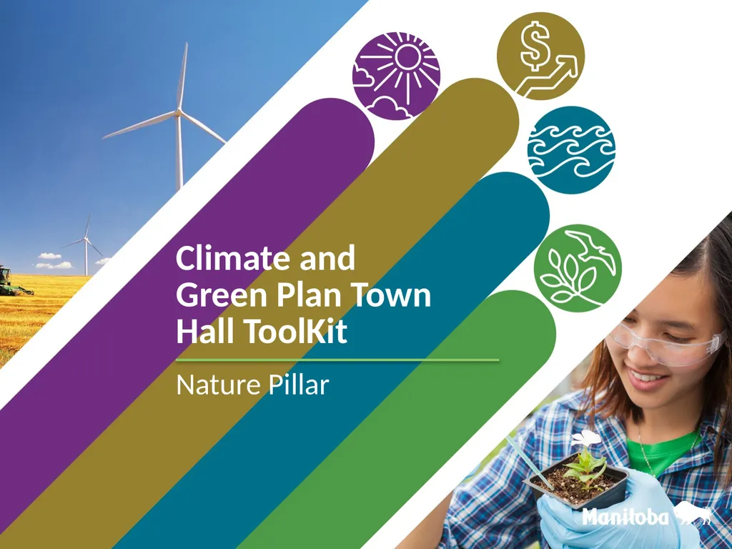 Climate and Green Plan Town Hall ToolKit Nature - slide 1 of 14