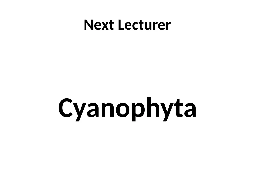 3rd Lecturer Phycology Reproduction Algae - slide 20 of 20