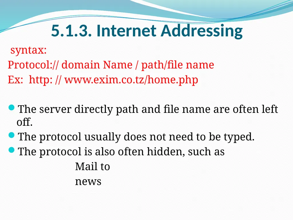 Unit- 5 5.1 Multimedia and Internet 5.1.1 . Client - slide 6 of 33
