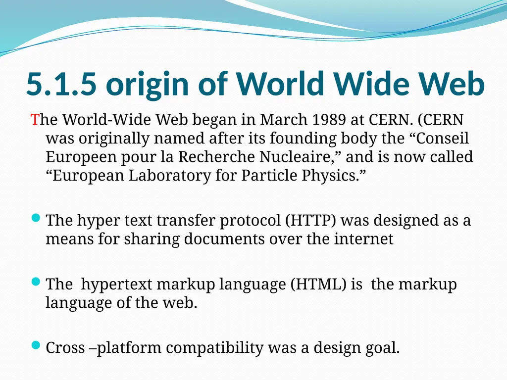 Unit- 5 5.1 Multimedia and Internet 5.1.1 . Client - slide 9 of 33