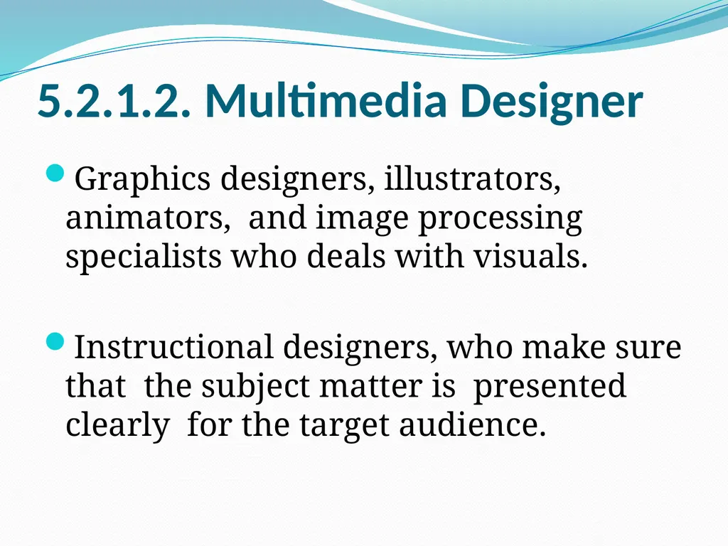Unit- 5 5.1 Multimedia and Internet 5.1.1 . Client - slide 20 of 33