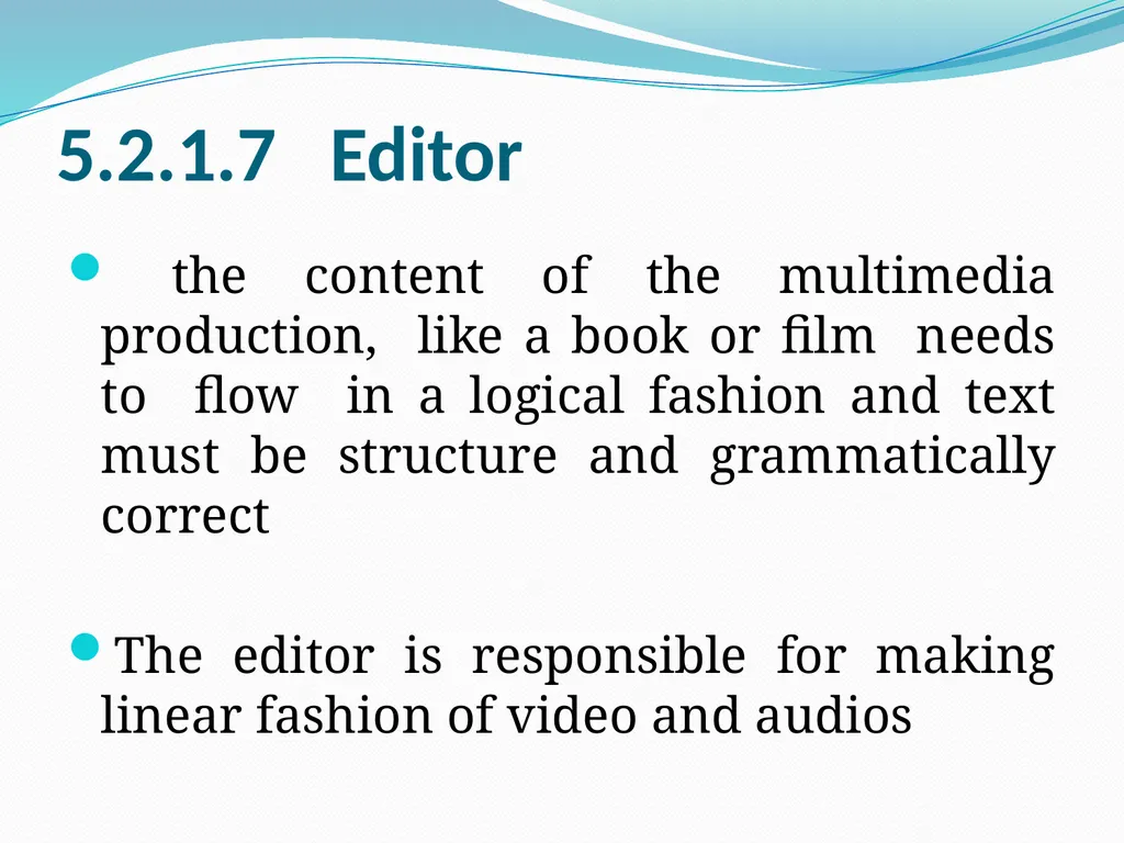 Unit- 5 5.1 Multimedia and Internet 5.1.1 . Client - slide 25 of 33