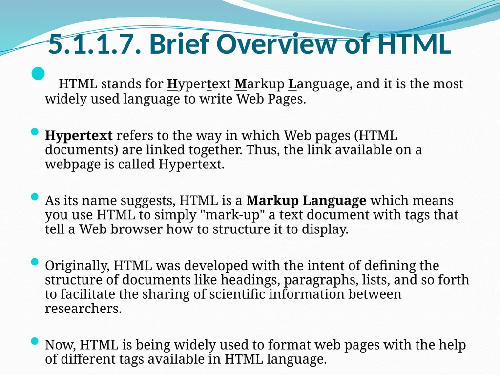 Unit- 5 5.1 Multimedia and Internet 5.1.1 . Client - slide 11 of 33