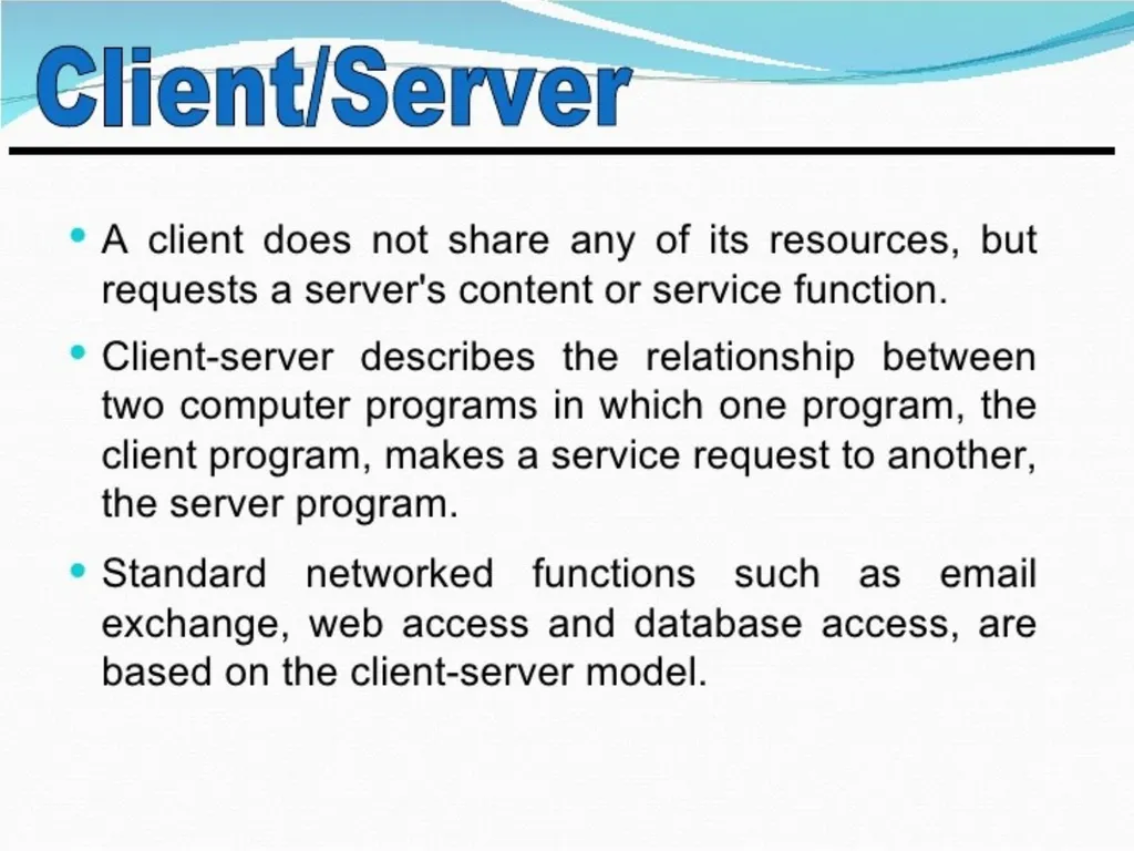 Unit- 5 5.1 Multimedia and Internet 5.1.1 . Client - slide 4 of 33