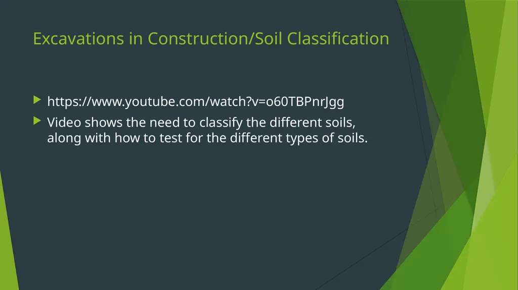 Soil Classification This material was produced - slide 3 of 35