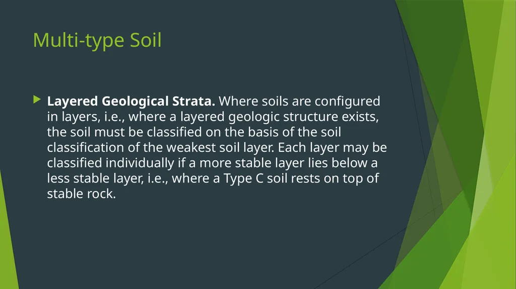 Soil Classification This material was produced - slide 9 of 35