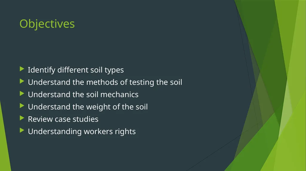 Soil Classification This material was produced - slide 2 of 35
