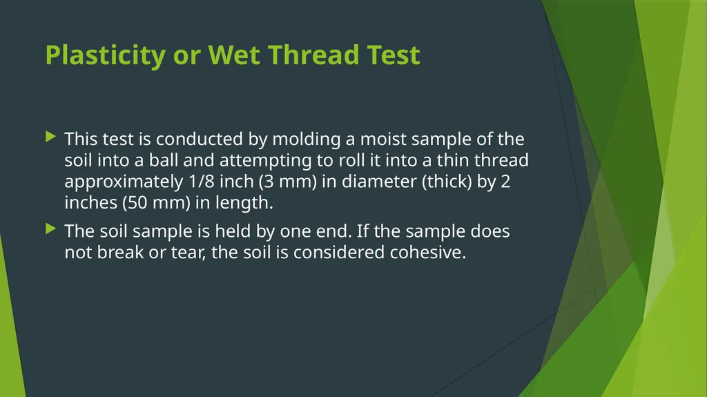 Soil Classification This material was produced - slide 15 of 35