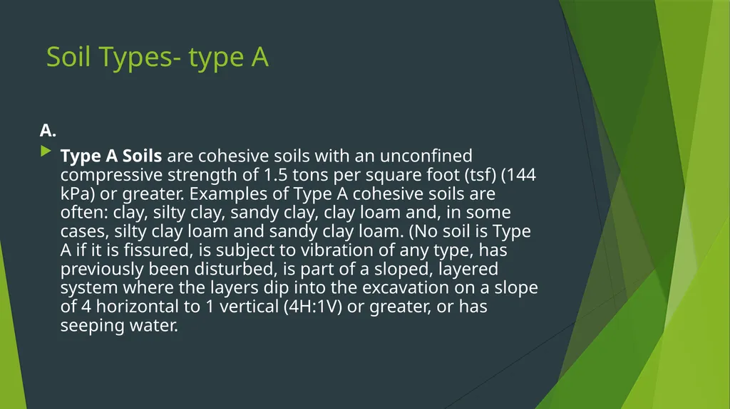 Soil Classification This material was produced - slide 6 of 35
