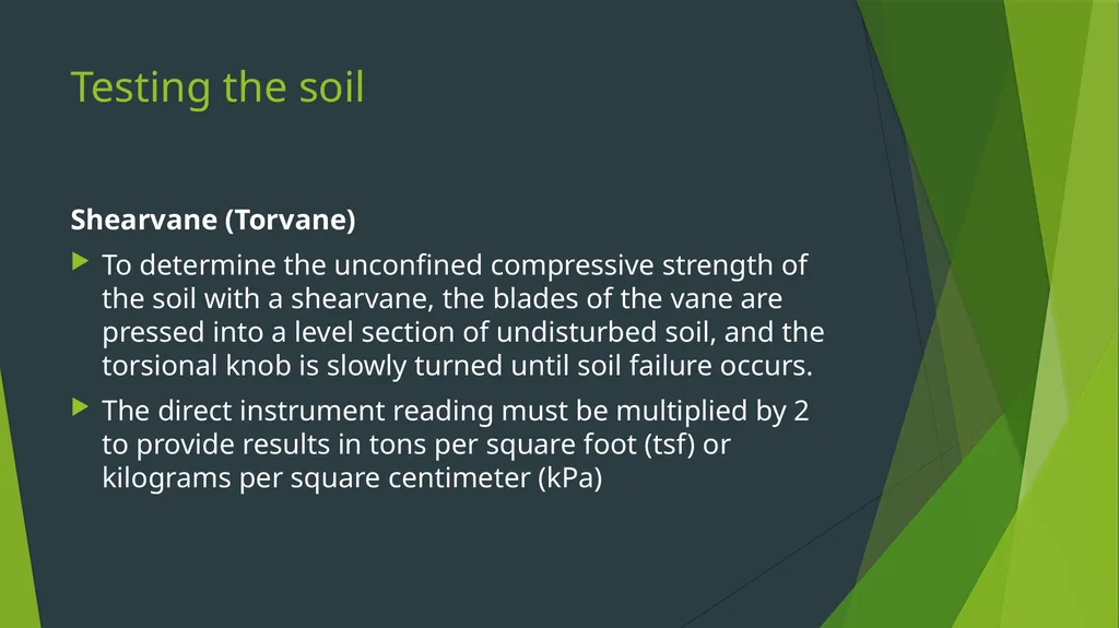 Soil Classification This material was produced - slide 12 of 35