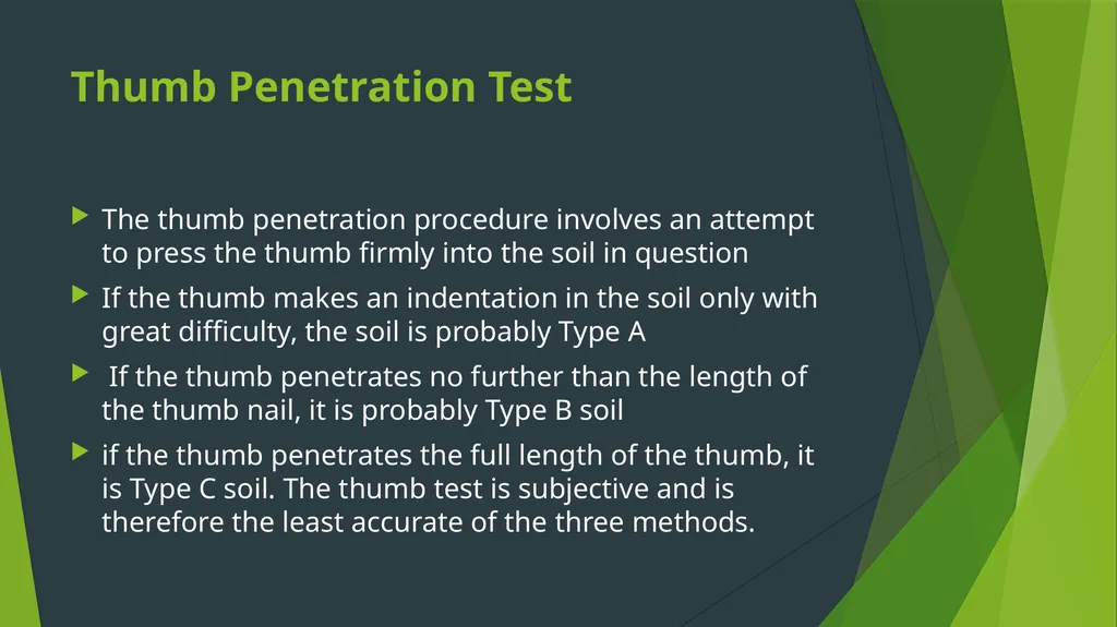 Soil Classification This material was produced - slide 13 of 35