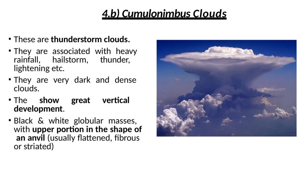 Clouds Concept & Types Modified Presentation by : - slide 22 of 23