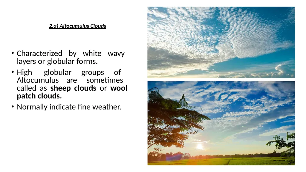 Clouds Concept & Types Modified Presentation by : - slide 14 of 23