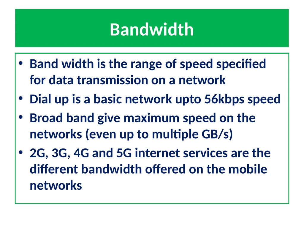 General Concepts in ICT Based Communications - slide 26 of 60