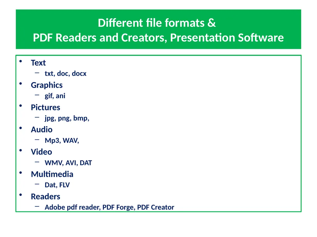 General Concepts in ICT Based Communications - slide 36 of 60