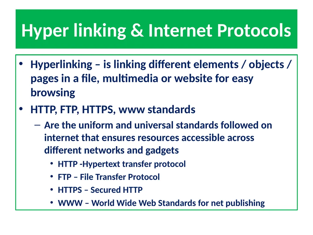 General Concepts in ICT Based Communications - slide 23 of 60