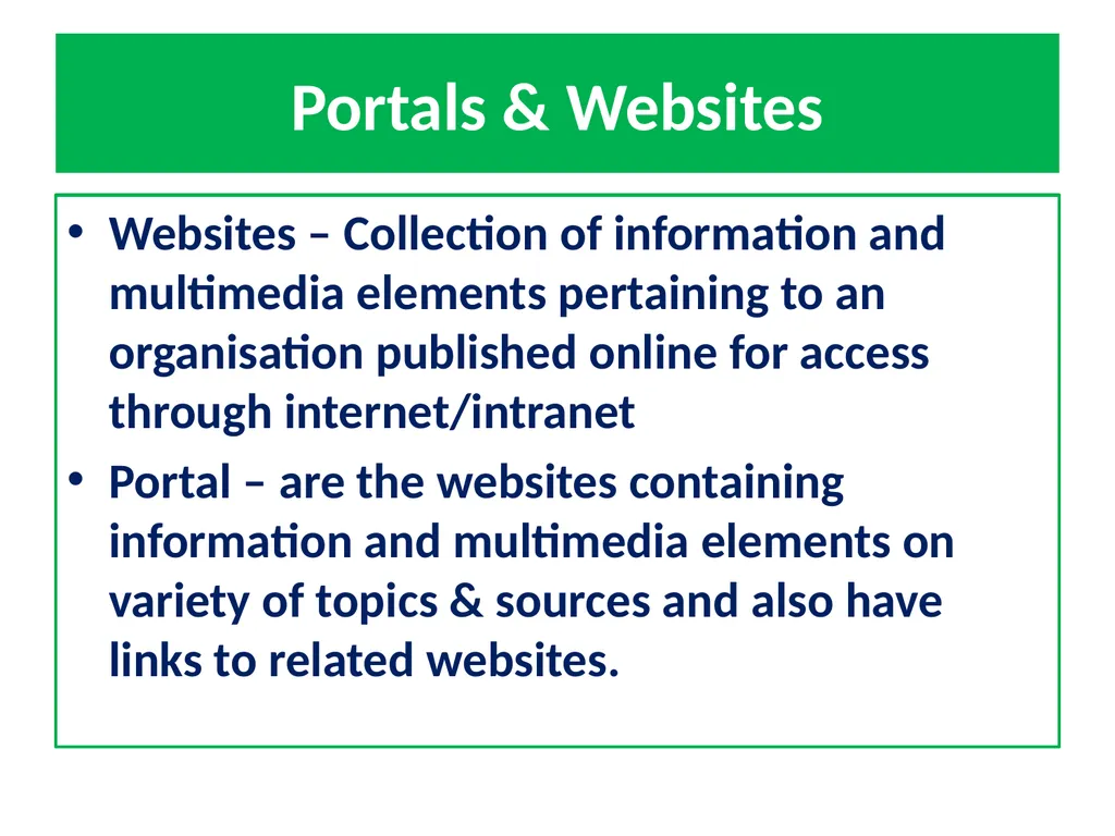 General Concepts in ICT Based Communications - slide 12 of 60