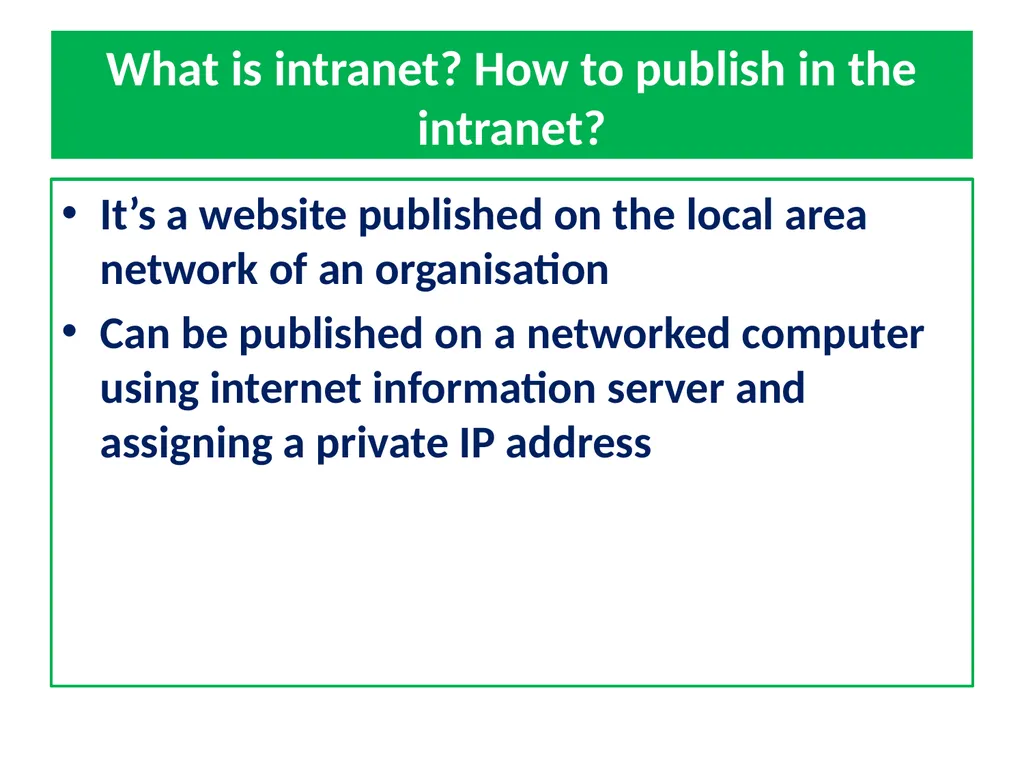 General Concepts in ICT Based Communications - slide 20 of 60