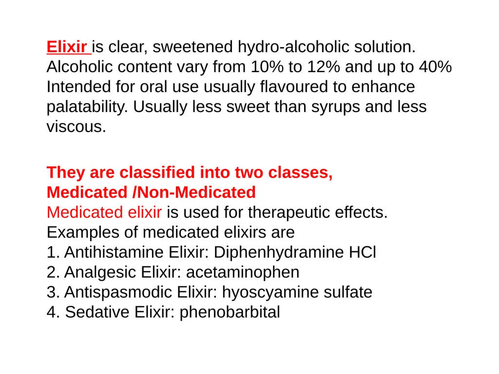 Spirits Spirits Are alcoholic or hydro alcoholic - slide 9 of 17