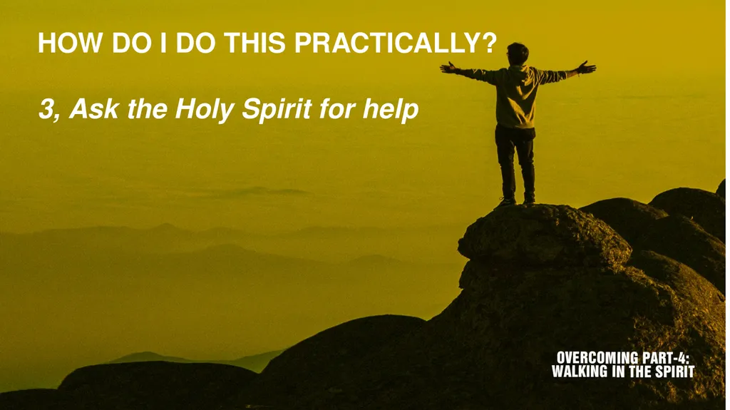 EVERY BELIEVER CAN LIVE AN OVERCOMING VICTORIOUS - slide 14 of 19