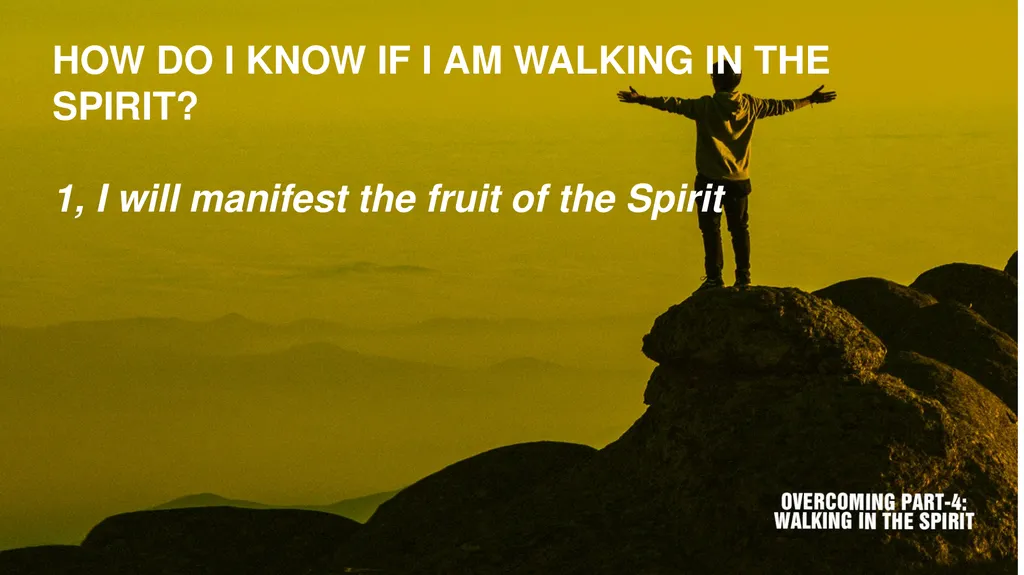 EVERY BELIEVER CAN LIVE AN OVERCOMING VICTORIOUS - slide 16 of 19