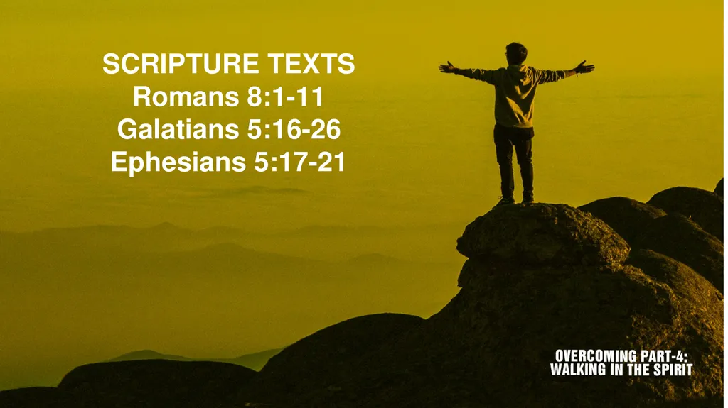 EVERY BELIEVER CAN LIVE AN OVERCOMING VICTORIOUS - slide 5 of 19