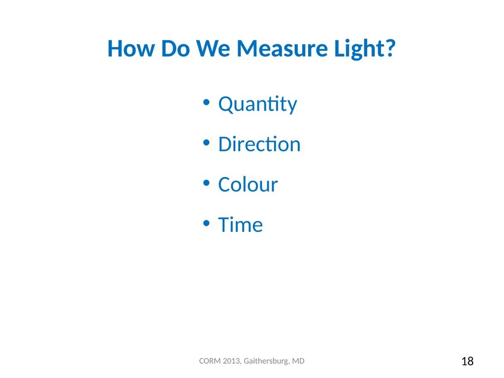 Measurement and Application of “BUG” (Backlight, - slide 18 of 21