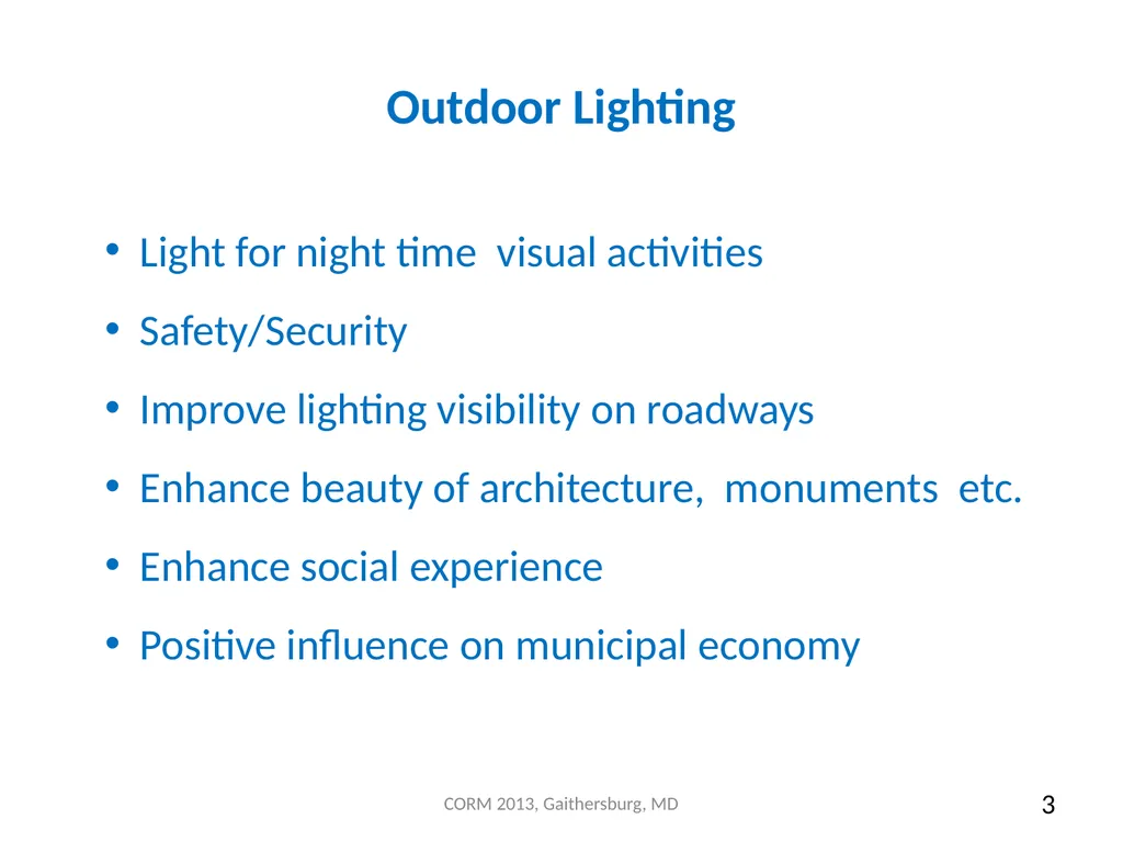Measurement and Application of “BUG” (Backlight, - slide 3 of 21