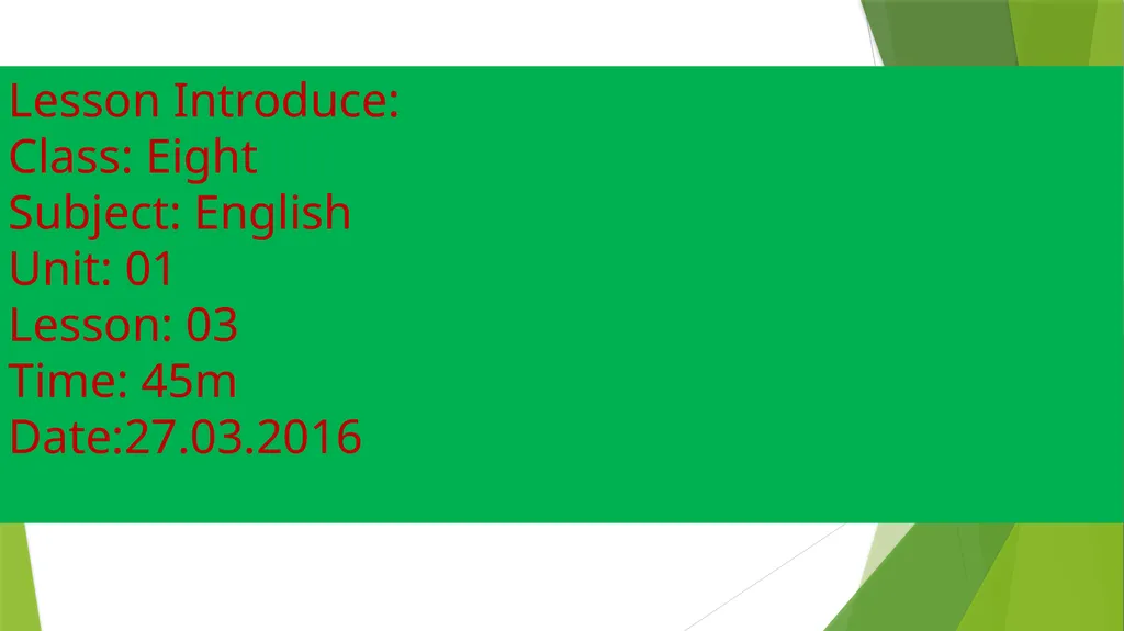 Welcome to everybody শিক্ষক পরিচিতি মোঃ আমজাদ - slide 3 of 19