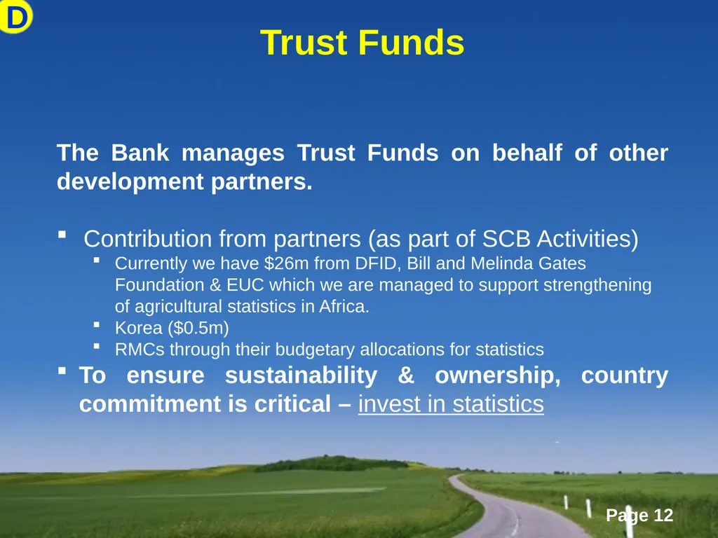 The African Development Bank’s Statistical - slide 12 of 14