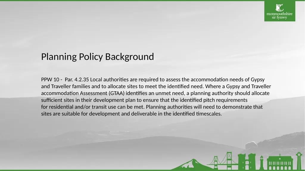 Adults Select Committee – Gypsy & Traveller - slide 2 of 10