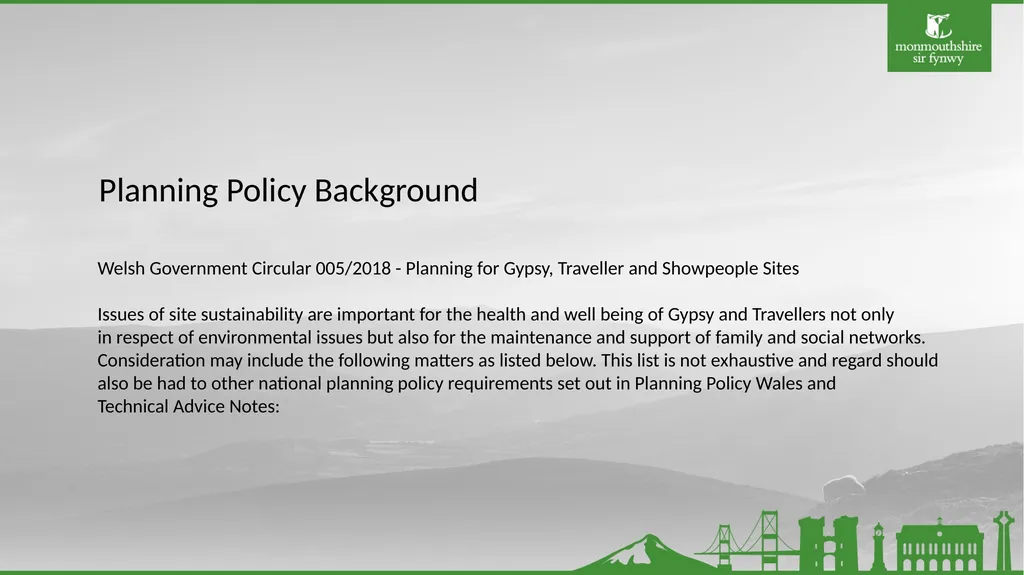 Adults Select Committee – Gypsy & Traveller - slide 3 of 10